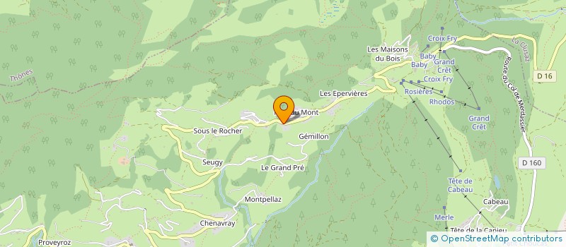 localisation de l'entreprise WATERKEYN  MANIGOD