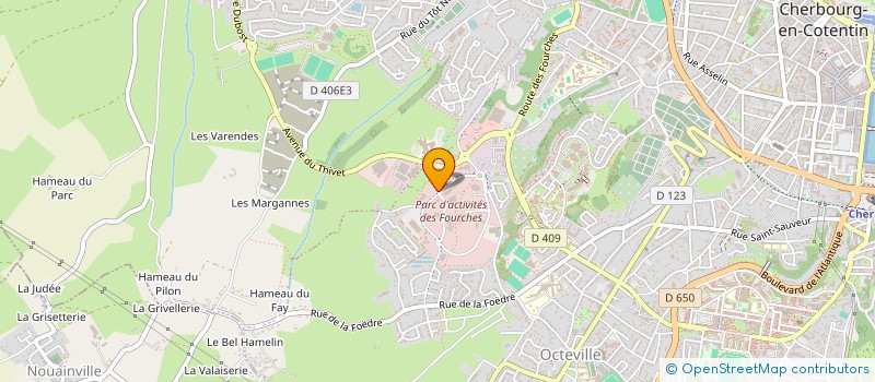 localisation de l'entreprise WATERLITZ.COM  CHERBOURG-EN-COTENTIN