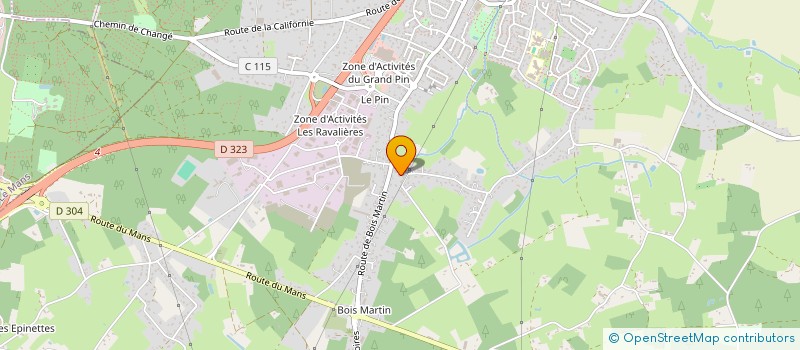 localisation de l'entreprise WATERLOK à CHANGE