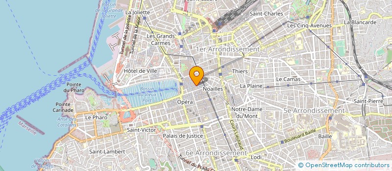 localisation de l'entreprise WATERPROOF EURL à MARSEILLE