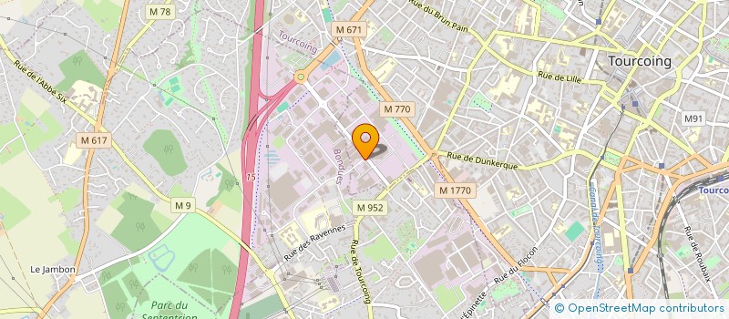 localisation de l'entreprise WATERROWER à TOURCOING