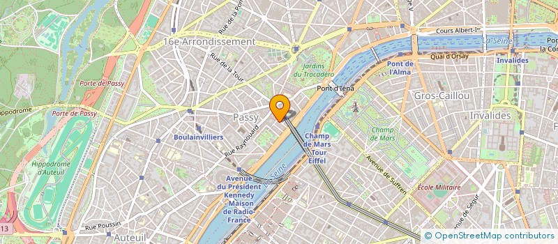 localisation de l'entreprise WATERSHIPS à PARIS