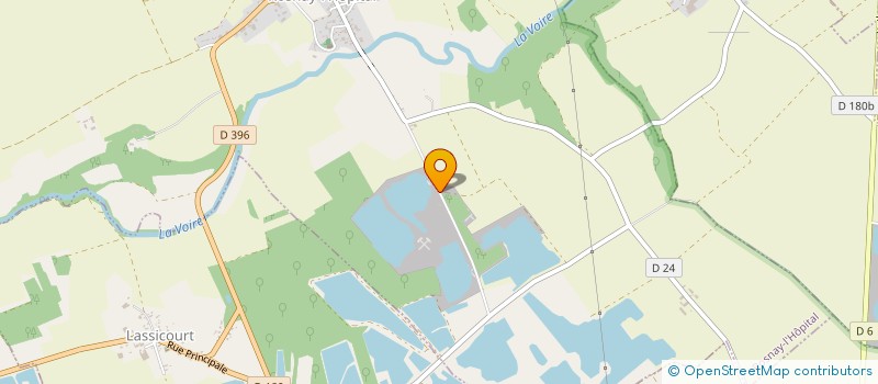 localisation de l'entreprise WATERSIDE BLUE LAGOON FISCH FARMS  ROSNAY-L'HOPITAL