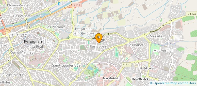 localisation de l'entreprise WATERSPORTAVENTURE  PERPIGNAN