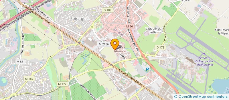 localisation de l'entreprise WATERTRACKS à NIMES