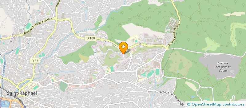 localisation de l'entreprise WATERWORLD  PUGET-SUR-ARGENS