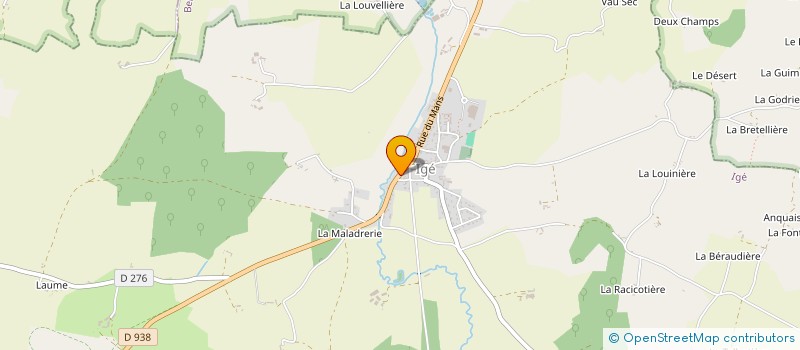 localisation de l'entreprise WATF à IGE