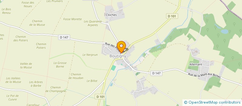 localisation de l'entreprise WATIMM  BOUTIGNY-PROUAIS