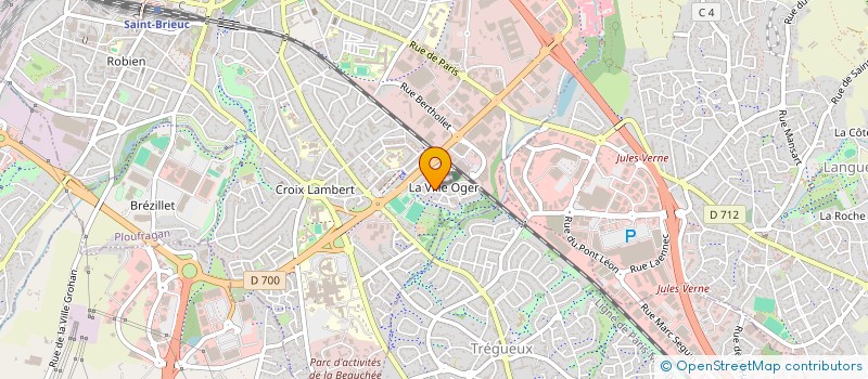 localisation de l'entreprise WATISSERA à SAINT-BRIEUC