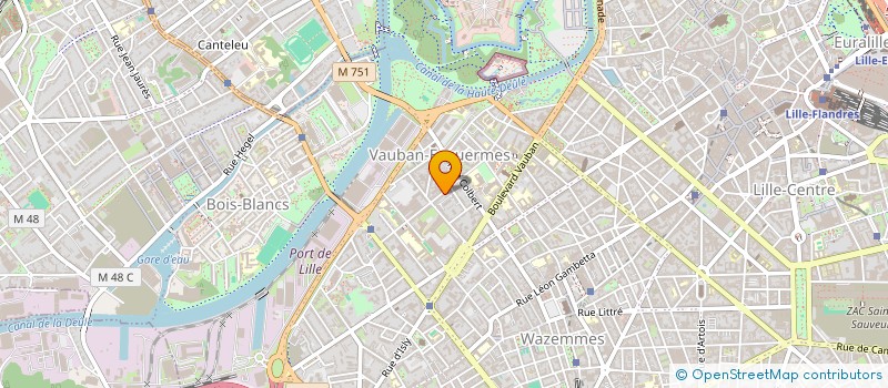 localisation de l'entreprise WATRELOT LEGRAND INDIVISION à LILLE