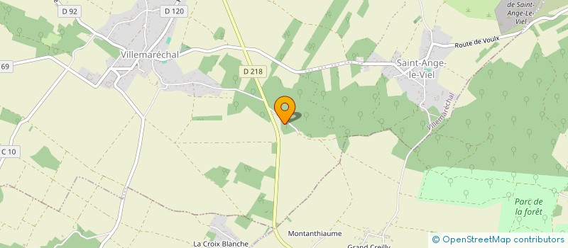 localisation de l'entreprise WATROBA TERRASSEMENT  VILLEMARECHAL