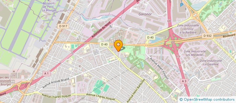localisation de l'entreprise WATSHI-SERVICES  LE BLANC-MESNIL