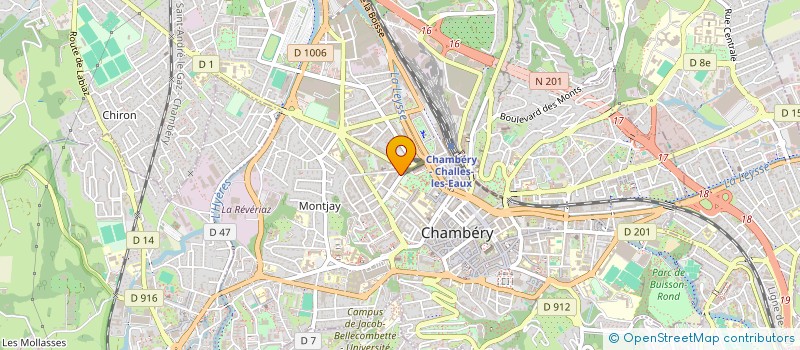 localisation de l'entreprise WATSOFF  CHAMBERY