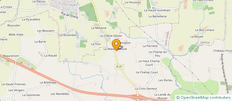 localisation de l'entreprise WATSON à SAINT-GILLES