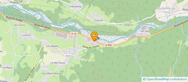 localisation de l'entreprise WATSON  ALEX