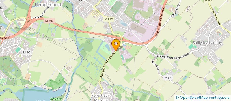 localisation de l'entreprise WATSON  HEM