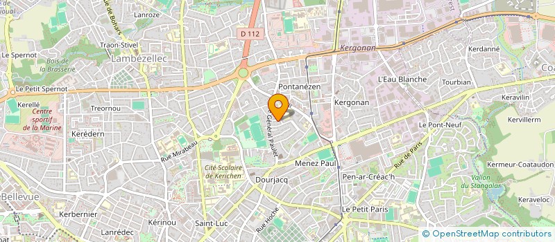 localisation de l'entreprise WATSON&CO  BREST