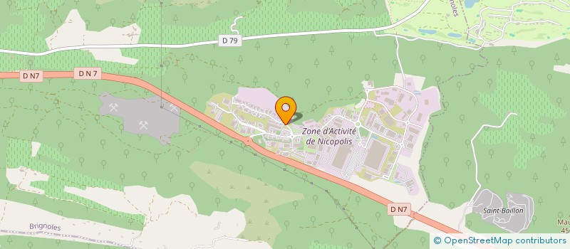 localisation de l'entreprise WATSON POT à BRIGNOLES