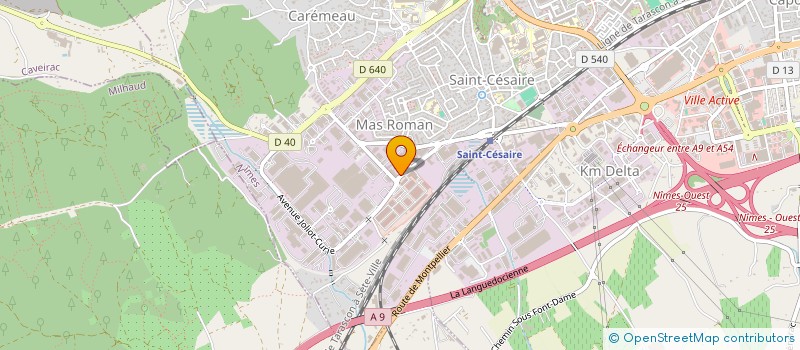 localisation de l'entreprise WATSUN  NIMES