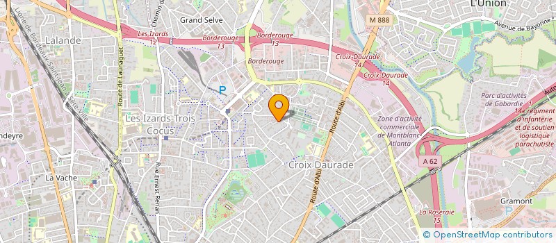 localisation de l'entreprise WATT à TOULOUSE