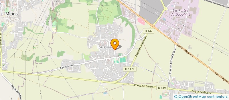 localisation de l'entreprise WATT A CARBON à TOUSSIEU