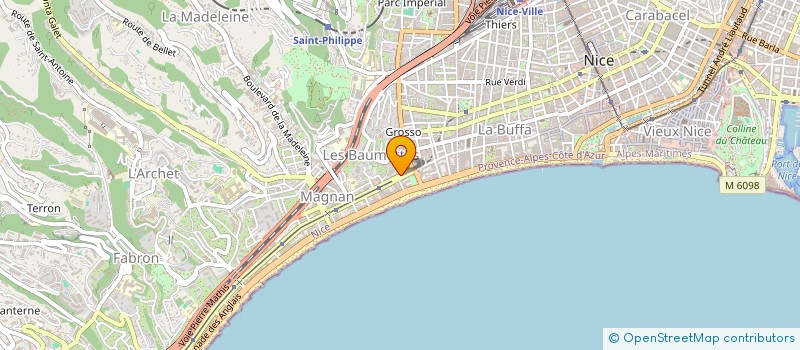 localisation de l'entreprise WATT COMPANY TRADING à NICE