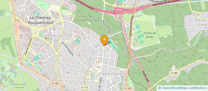 localisation de l'entreprise WATT'ELLES à VERSAILLES