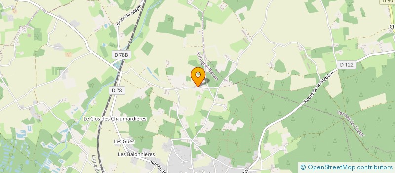 localisation de l'entreprise WATT ENERGIES FRANCE à AUBIGNE-RACAN