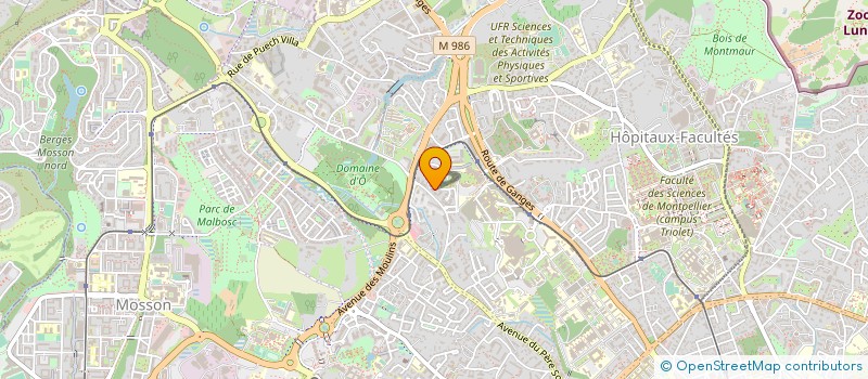 localisation de l'entreprise WATT FM à MONTPELLIER