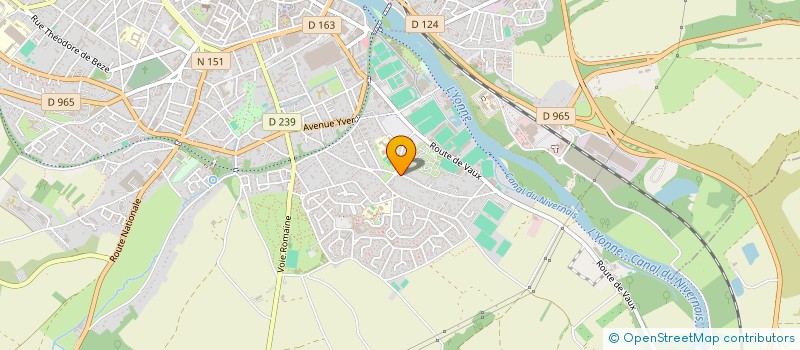 localisation de l'entreprise WATT FORMATION à AUXERRE