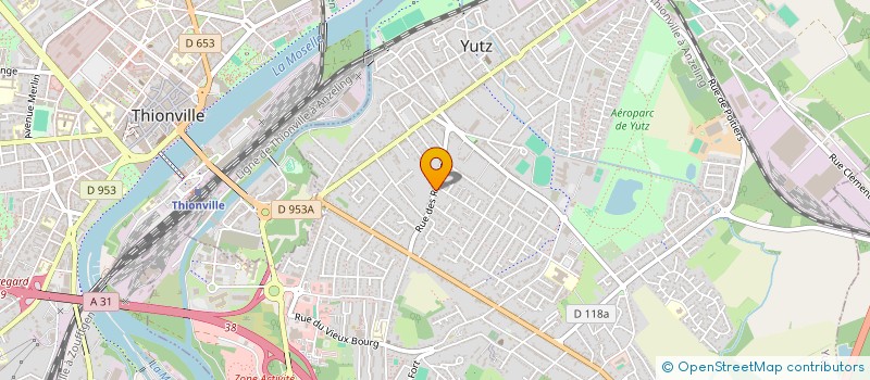 localisation de l'entreprise WATT FRAME  YUTZ