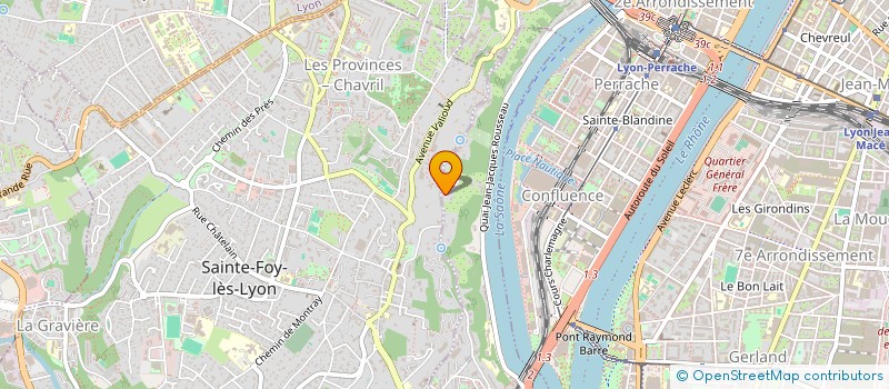 localisation de l'entreprise WATT LAND 1  LA MULATIERE