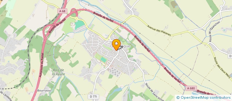 localisation de l'entreprise WATT'S UP  GRAGNAGUE