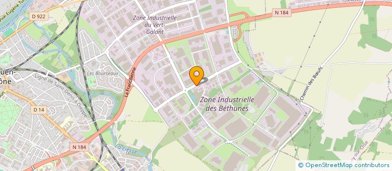 localisation de l'entreprise WATT'S UP ACADEMY à SAINT-OUEN-L'AUMONE