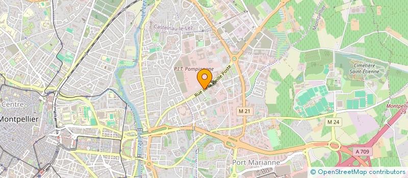 localisation de l'entreprise WATT SAS à MONTPELLIER