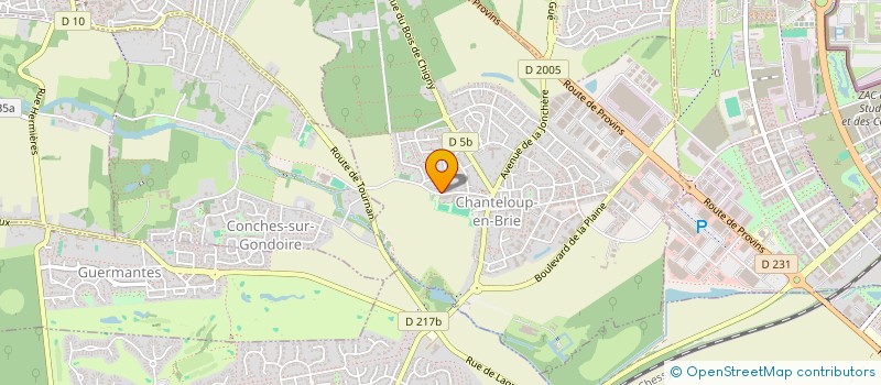 localisation de l'entreprise WATT THE FLUFF  CHANTELOUP-EN-BRIE