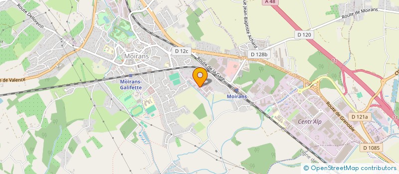 localisation de l'entreprise WATTALPS à MOIRANS
