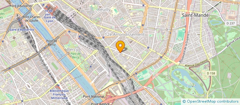 localisation de l'entreprise WATTANAK à PARIS