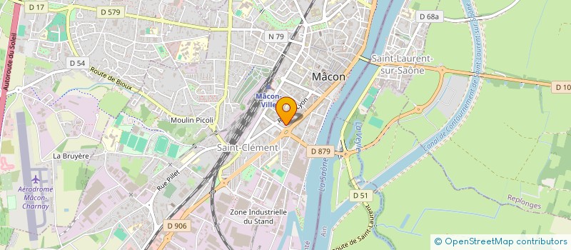 localisation de l'entreprise WATTAR-WM à MACON