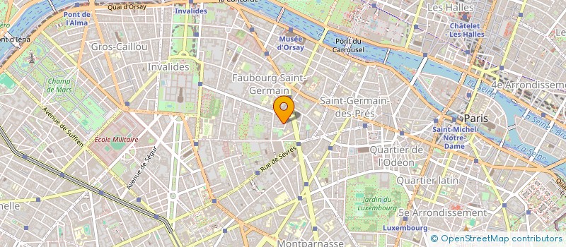 localisation de l'entreprise WATTEAU  PARIS