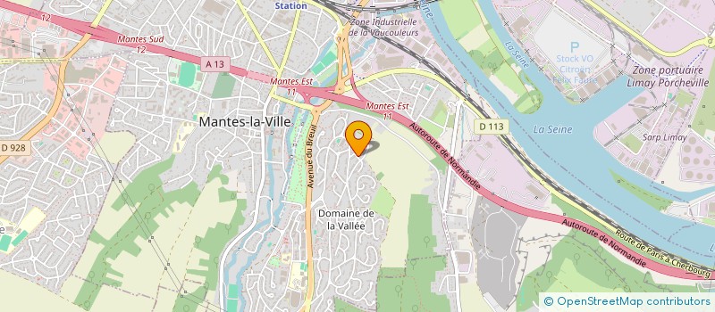 localisation de l'entreprise WATTEK  MANTES-LA-VILLE