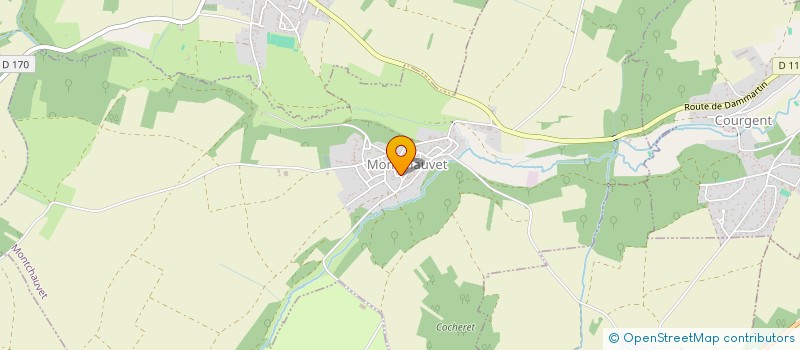 localisation de l'entreprise WATTELEZ CONSEILS  MONTCHAUVET