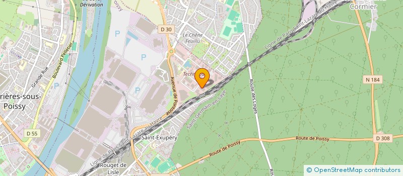 localisation de l'entreprise WATTELEZ S.A.S. à POISSY