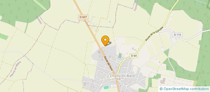 localisation de l'entreprise WATTIAU-BOURGUIGNON  CHAILLY-EN-BIERE