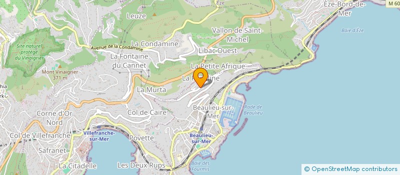localisation de l'entreprise WATTIGNIES 11 à BEAULIEU-SUR-MER