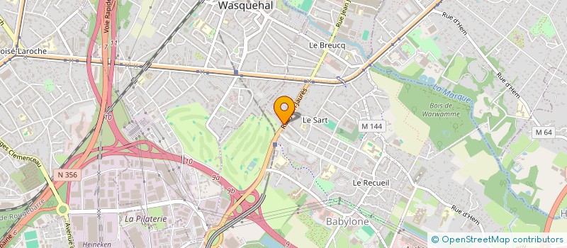 localisation de l'entreprise WATTINNE-MOTTE à VILLENEUVE-D'ASCQ