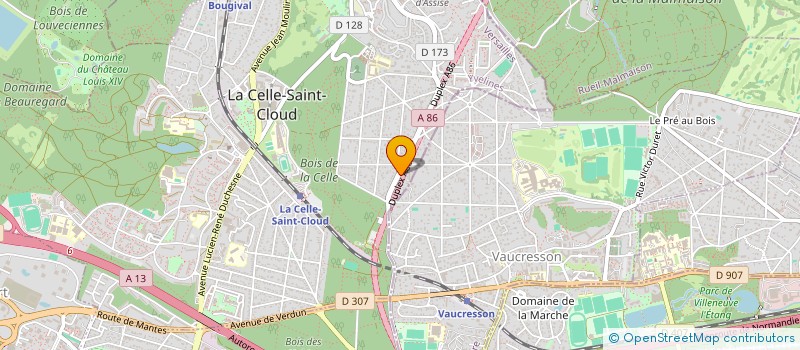 localisation de l'entreprise WATTONMEDIA  LA CELLE-SAINT-CLOUD