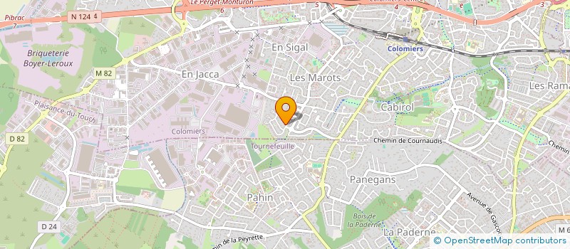 localisation de l'entreprise WATTOUNS à COLOMIERS