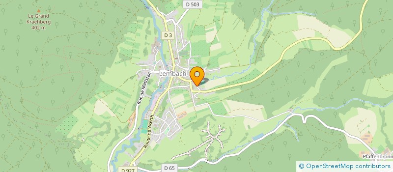 localisation de l'entreprise WATTS  LEMBACH