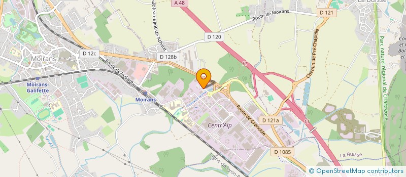 localisation de l'entreprise WATTS AUTOMATION - VALPES à MOIRANS